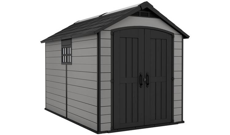 Keter Premier Apex Outdoor Garden Storage Shed -7.5 x 11.5ft