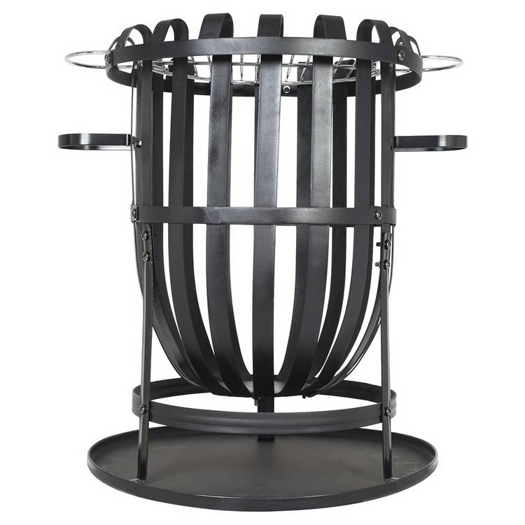 La Hacienda Vancouver Steel Fire Basket 0