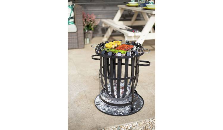 La Hacienda Vancouver Steel Fire Basket