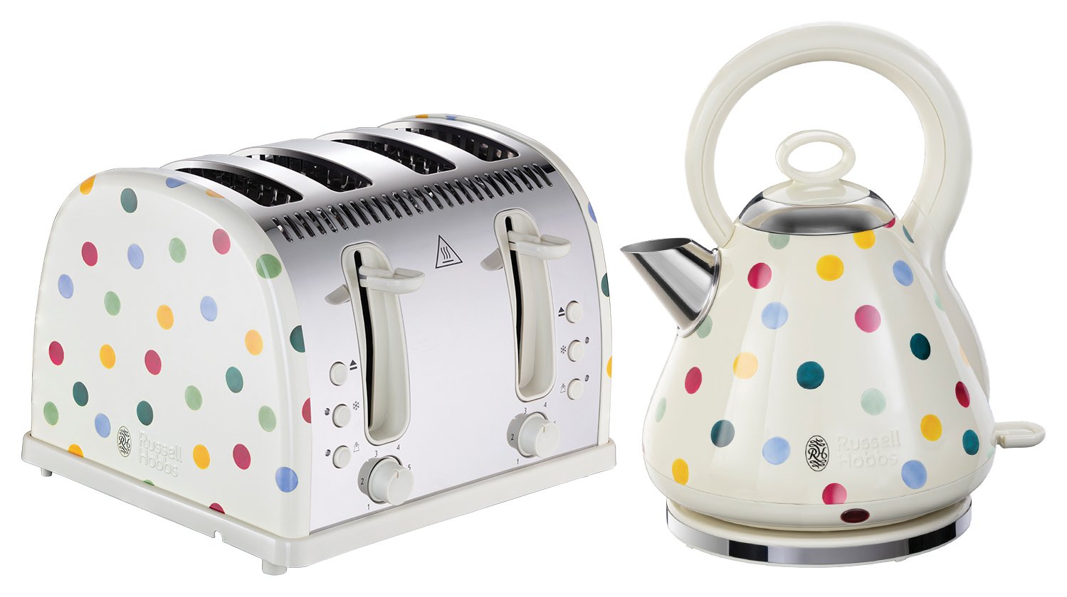  Russell Hobbs Emma Bridgewater Polka Dot Kettle & Toaster