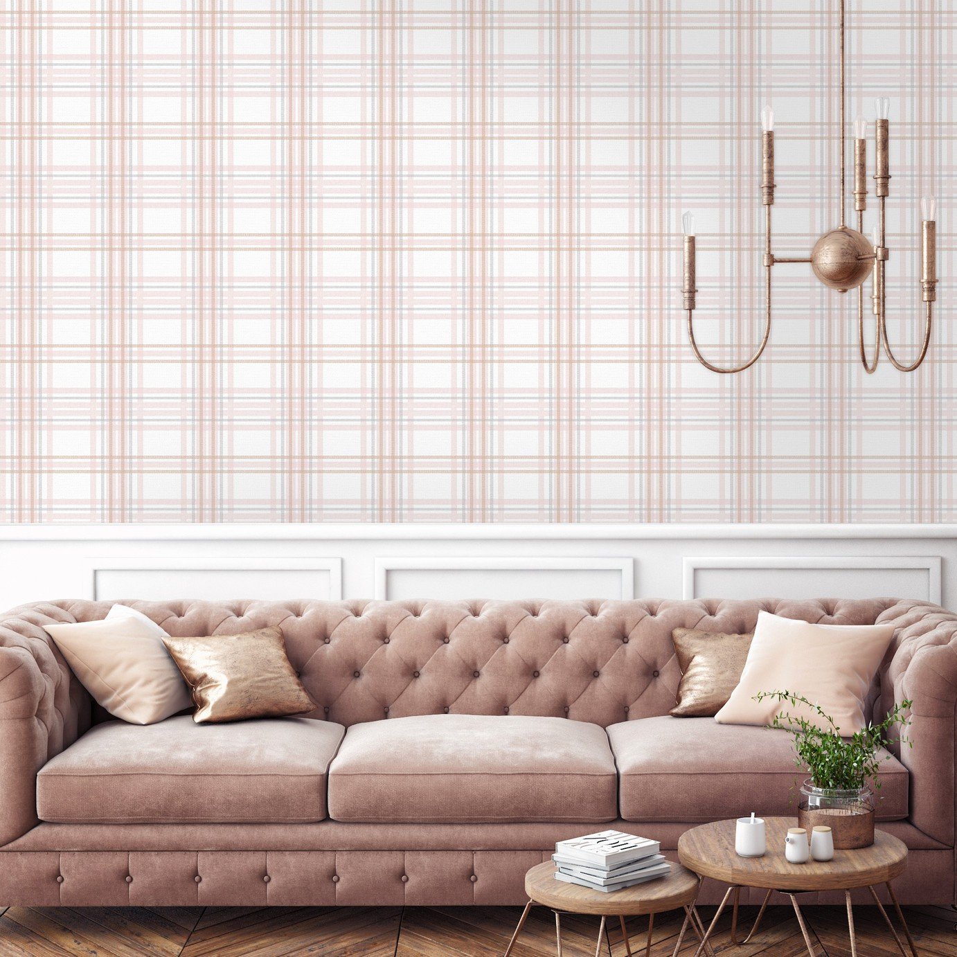 Superfresco Easy Country Tartan Blush Wallpaper Review