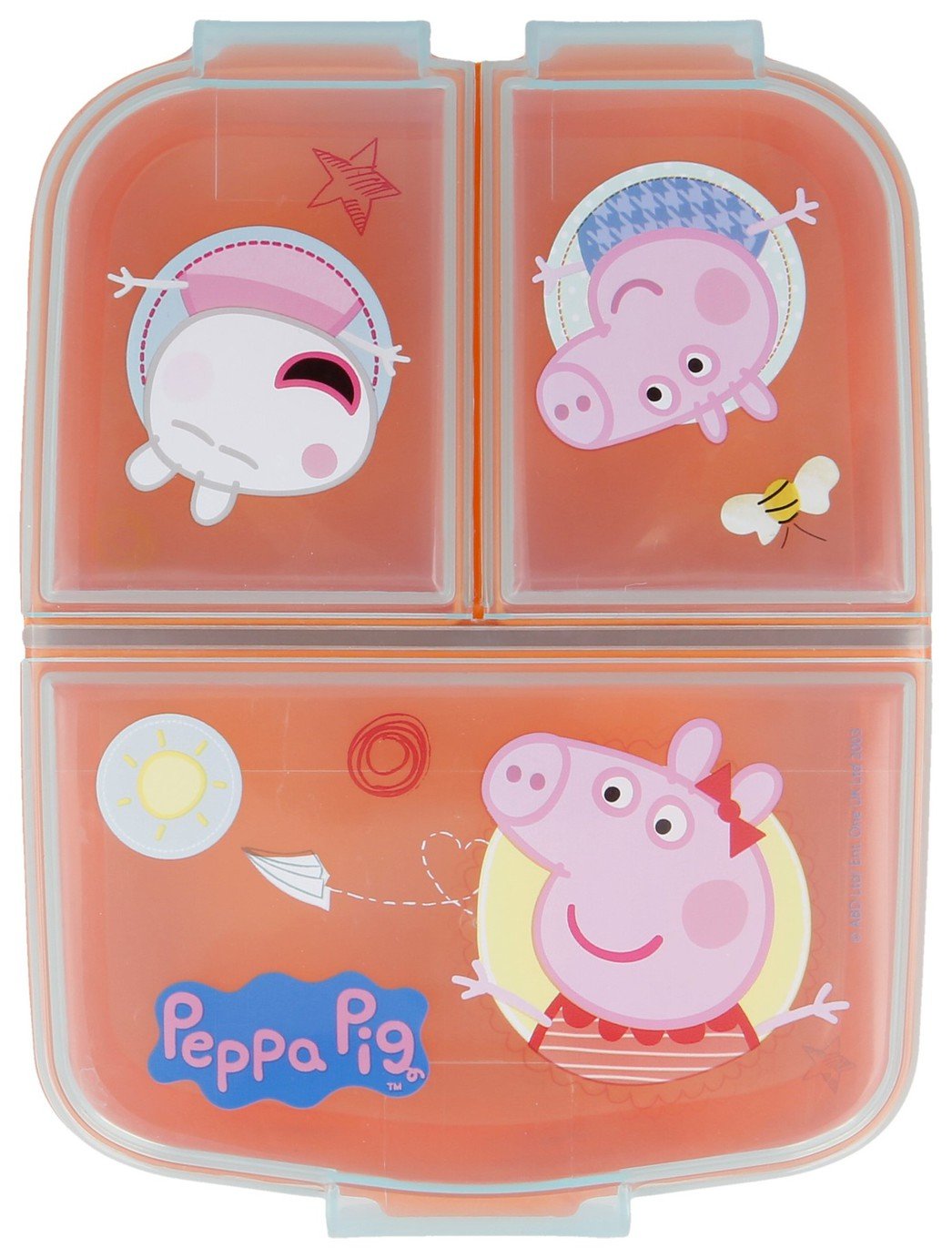 Zak Peppa Pig Compartment Sandwich Box
