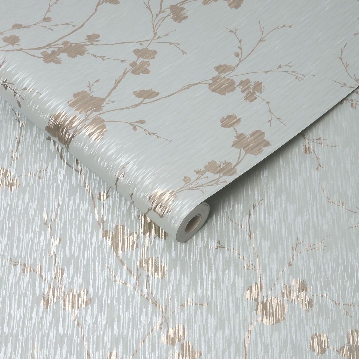 Sublime Theia Blossom Duck Egg & Gold Wallpaper Review