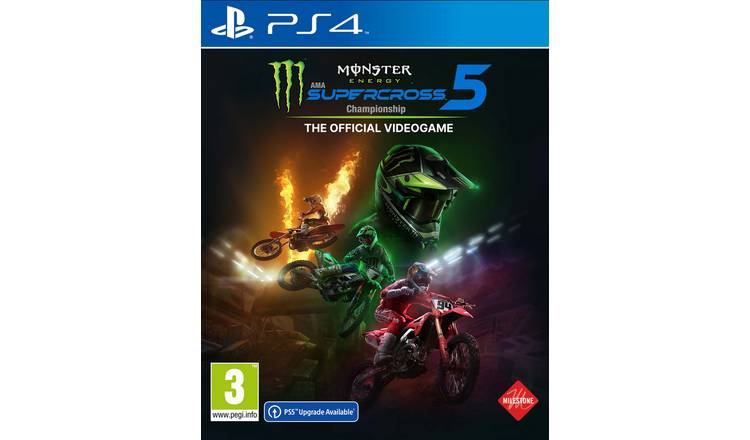 Monster Energy Supercross 5 PS4 Game