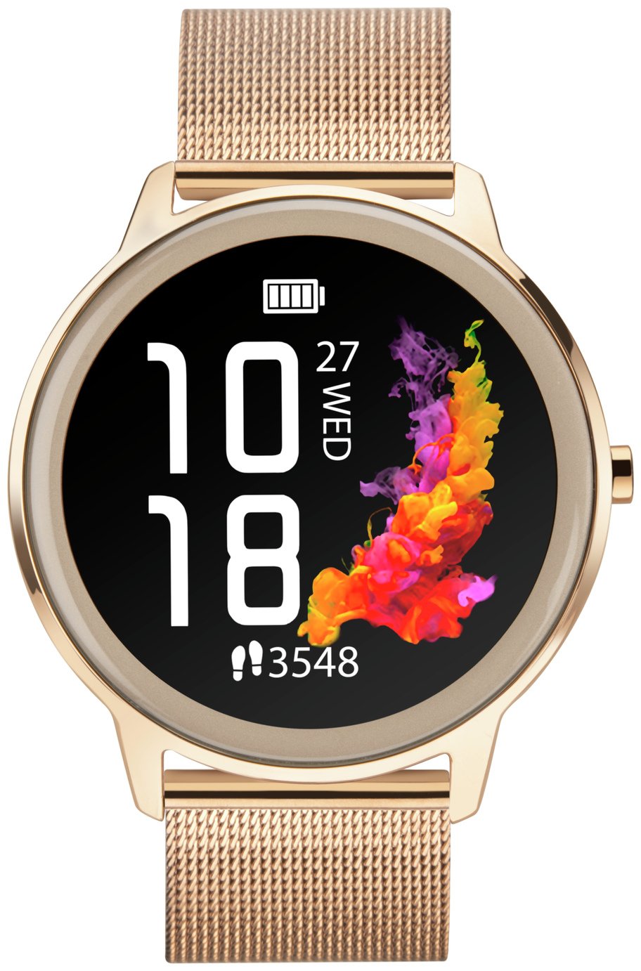Sekonda Flex Rose Gold Mesh Strap Smart Watch