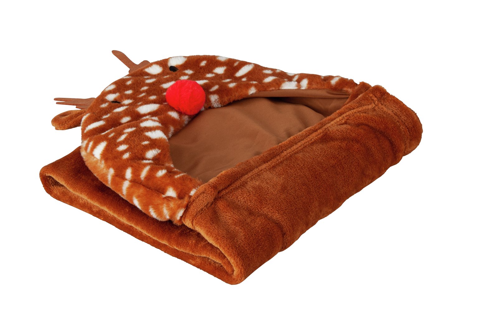 Argos Home Reindeer Snuggle Blanket