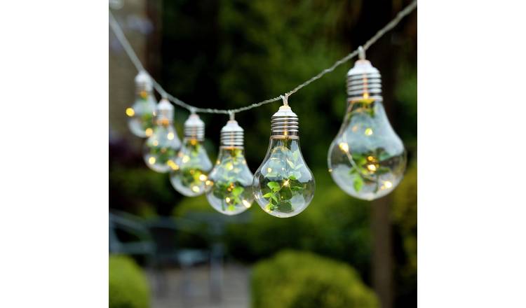 Warm white deals solar string lights