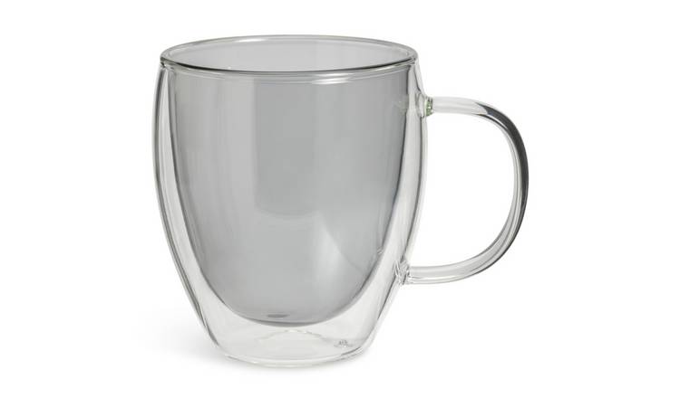 Habitat Glass Coffee Cup