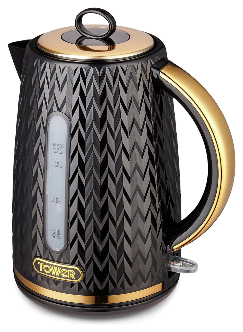 Tower T10052BLK Empire Kettle - Black