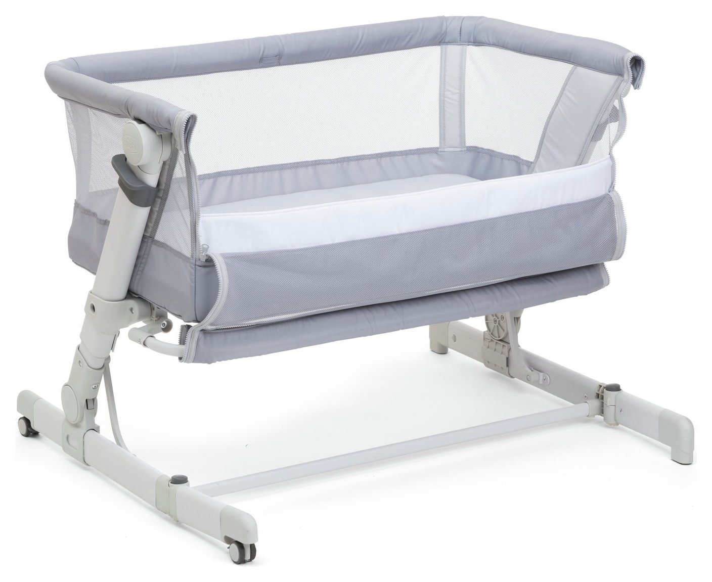 Chicco Next 2 Me Pop Up Side Sleeping Crib - Grey Mist 