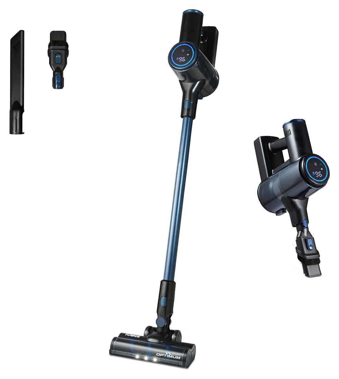 Tower Optimum Cordless Vacuum Cleaner with Detangling