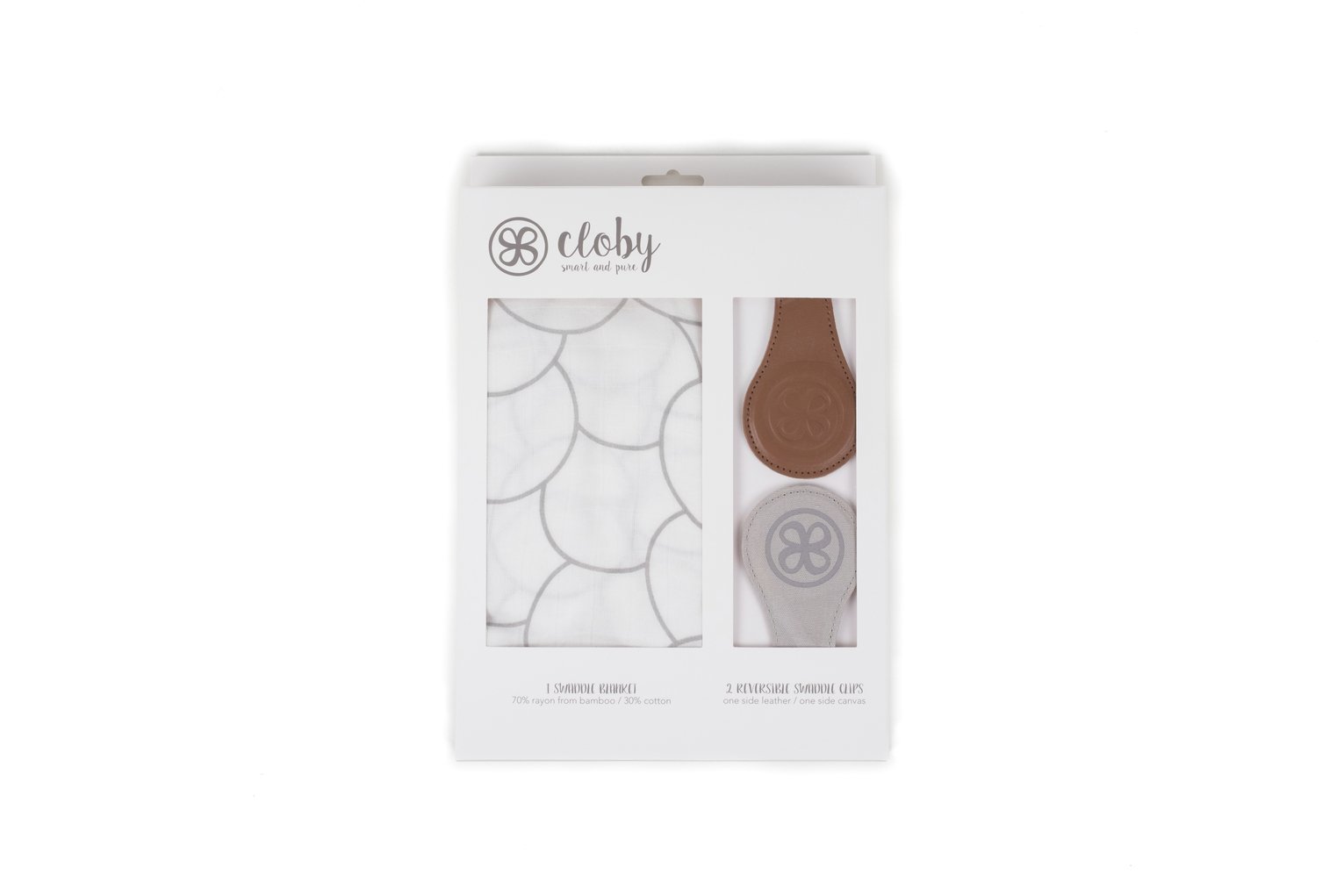 Cloby Swaddle Set with Magnetic Clips