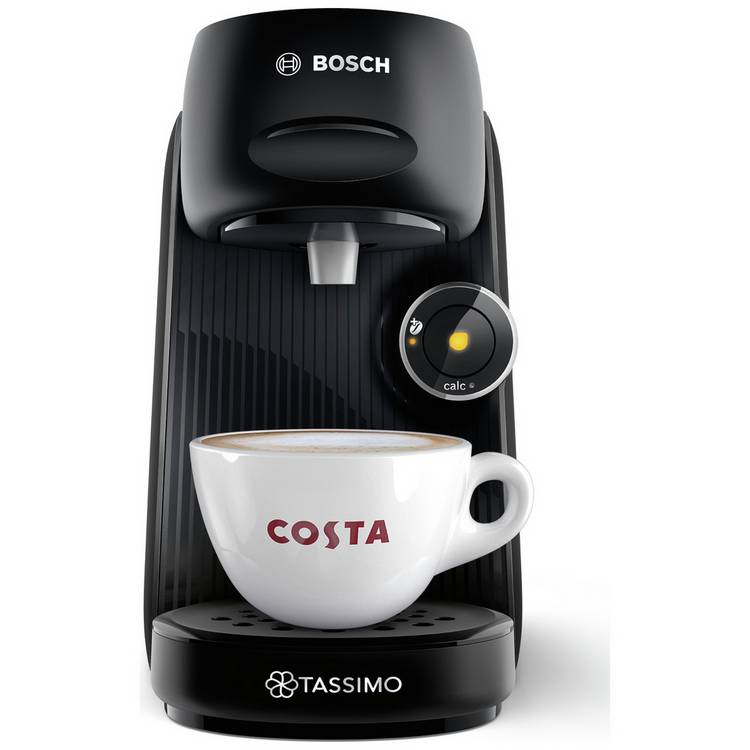 Tassimo by Bosch Finesse Pod Coffee Machine - Black 0