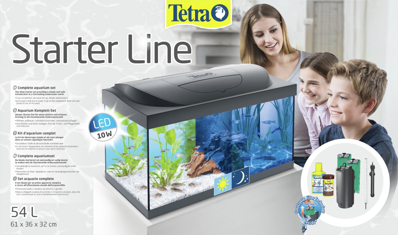 Tetra Starter Line 54L LED Fish Tank 