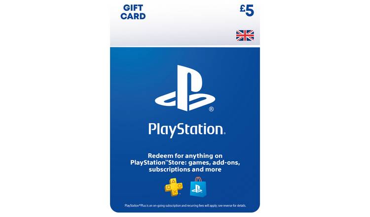 PSN Card UK 5 Pound - £5 PlayStation Network PS5/PS4 Digital Code