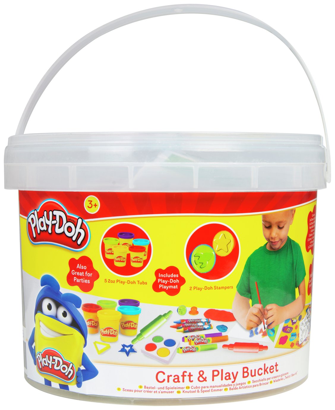 Play-Doh Craft and Dough Bucket