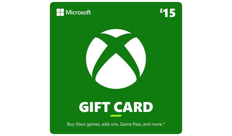 Buy Xbox Live 15 GBP Gift Card Xbox One games Argos