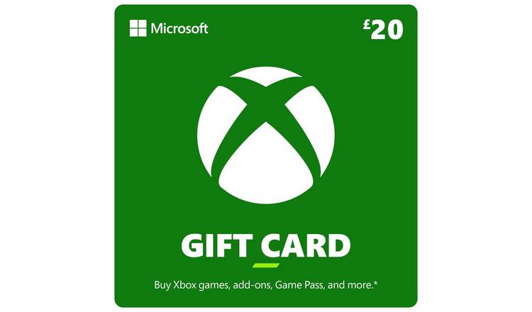 20 pound gift cheap card xbox one