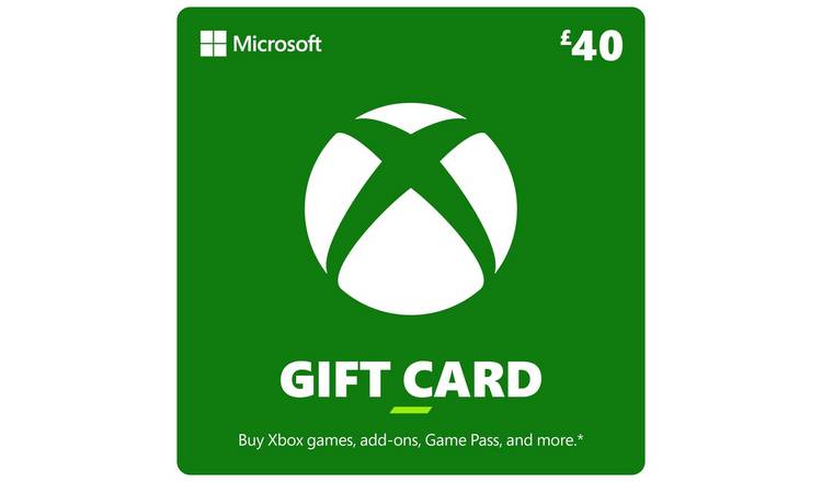 What does a microsoft shop gift card look like