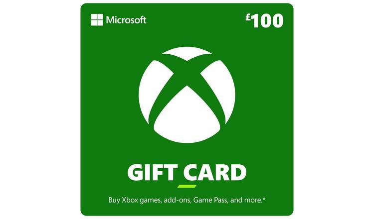 Live card on sale xbox one