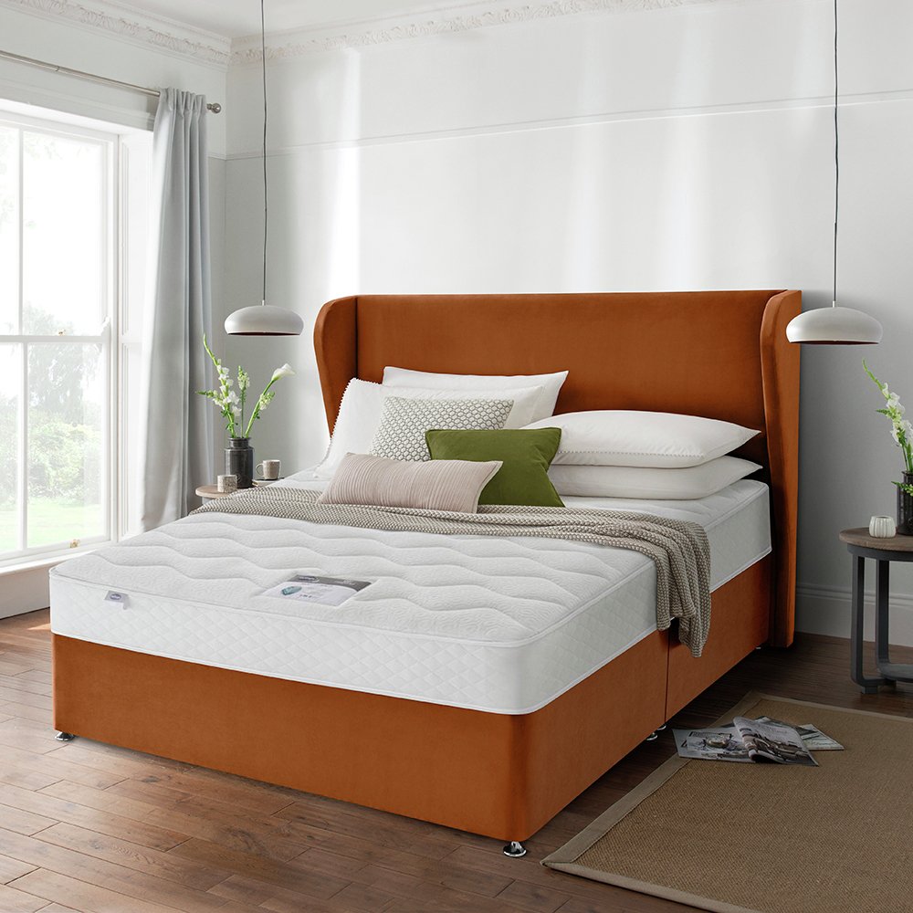 Silentnight Superking Eco Divan Bed - Amber