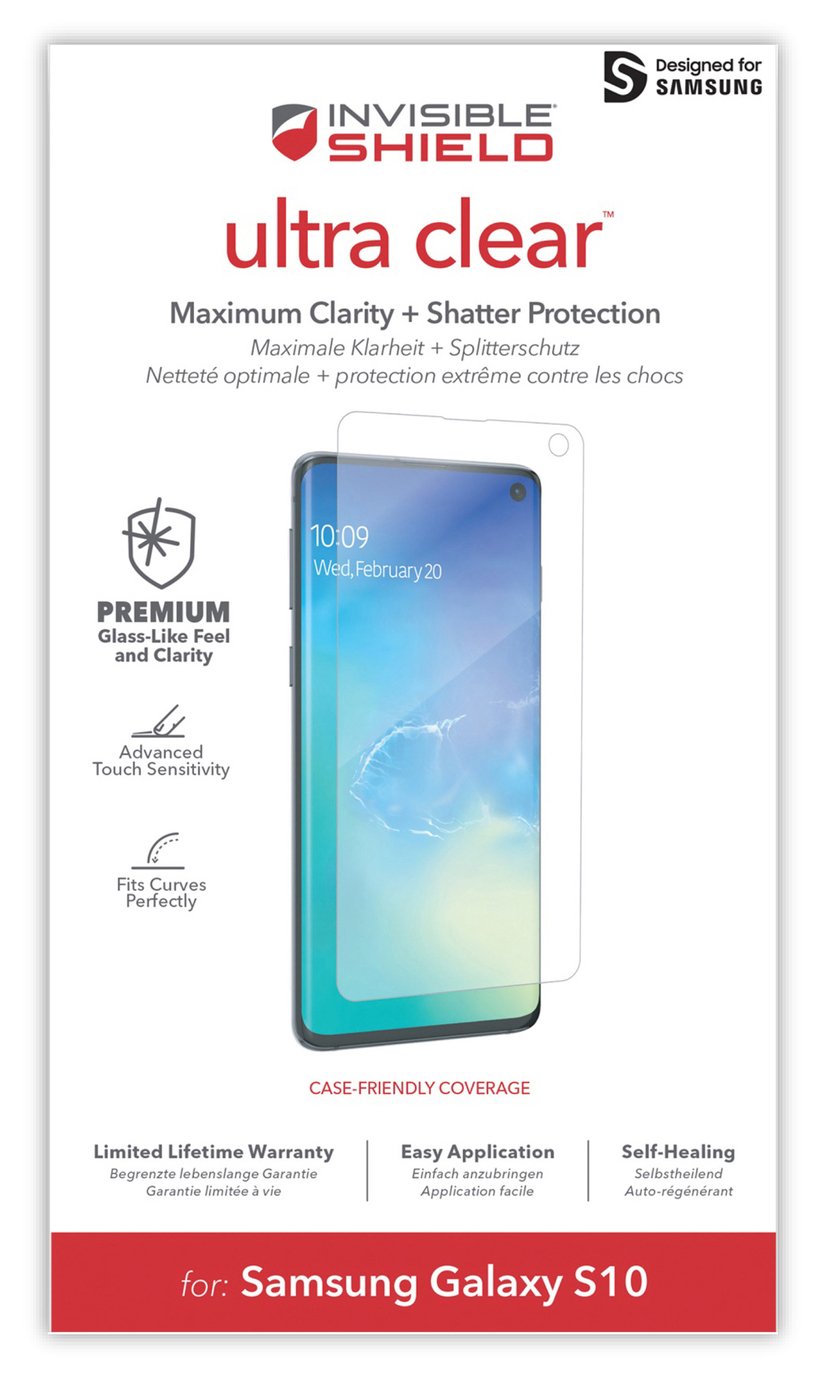Zagg InvisibleShield Samsung Galaxy S10 Screen Protector Review