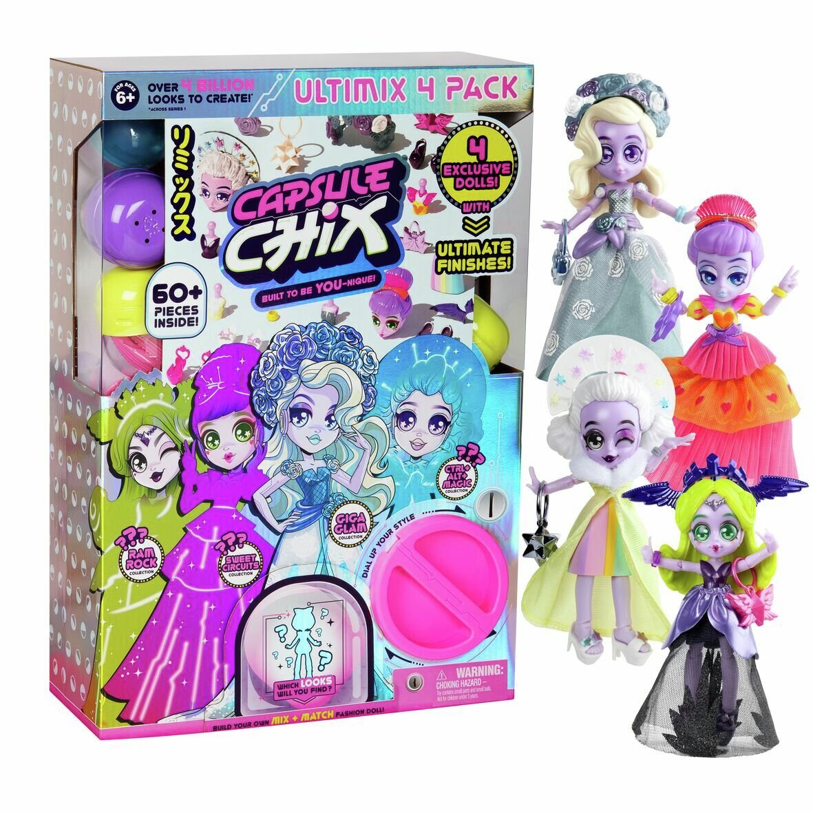 Capsule Chix Ultimix 4 Doll Surprise Mega Pack Review