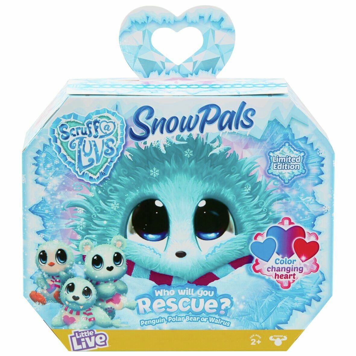 Scruff a Luvs Rescue Pet Surprise Soft Toy - Snow Pals