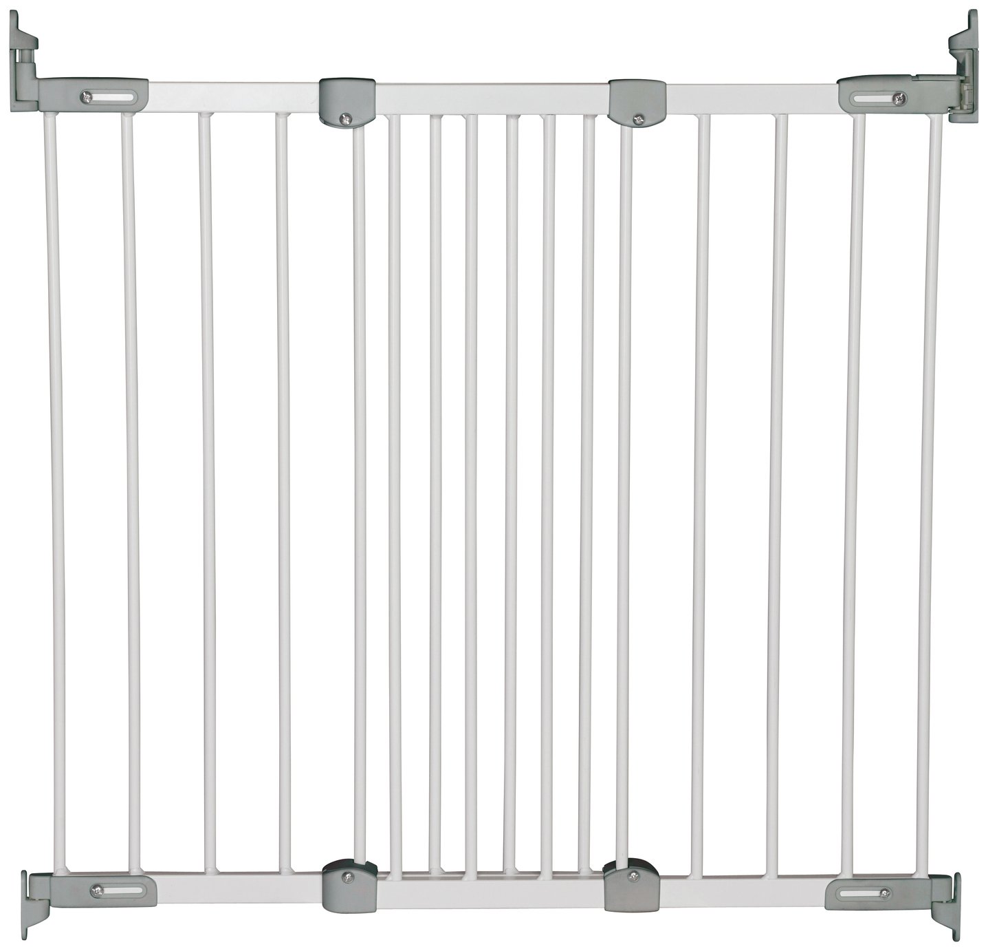 BabyDan Super Flexi Fit Safety Gate - White.