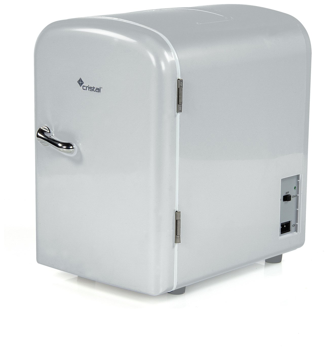 4 Litre Grey Mini Travel Fridge