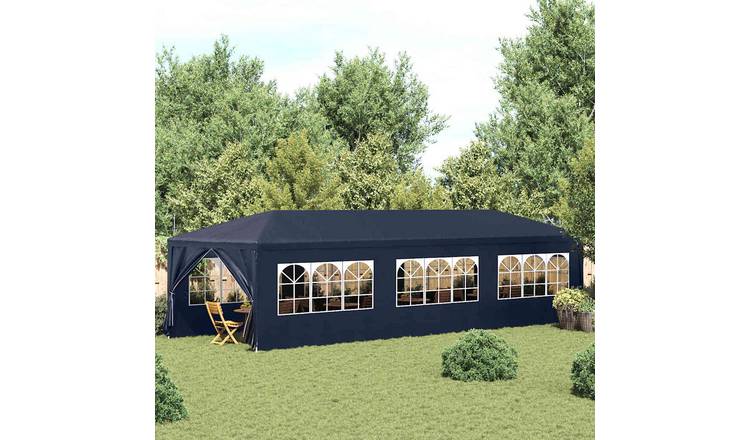 Walplus 3 x 9 m Garden Party Tent - Blue