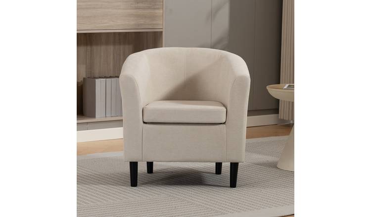 Artemis Home Beulah Fabric Accent Chair - Beige