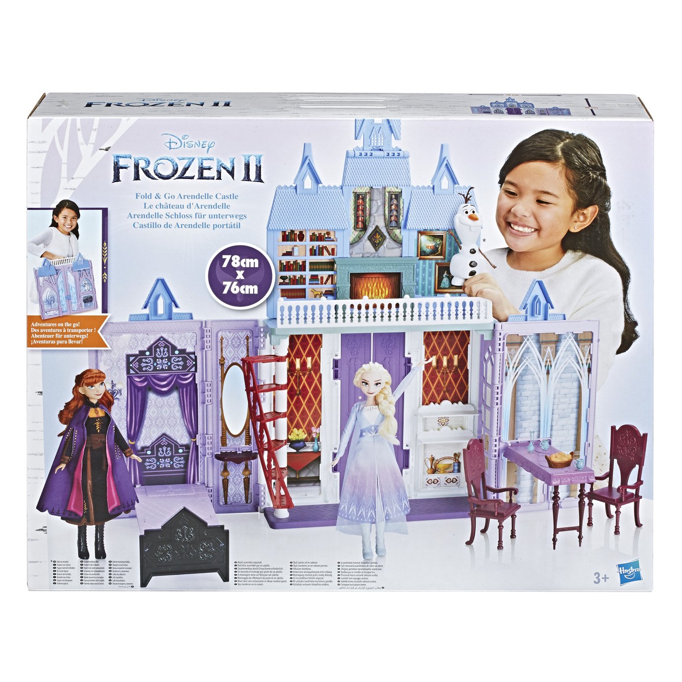 Disney Frozen 2 Fold and Go Arendelle Castle Playset Review