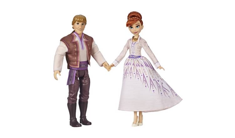 Disney Frozen 2 Anna and Kristoff Fashion Dolls - 2 Pack