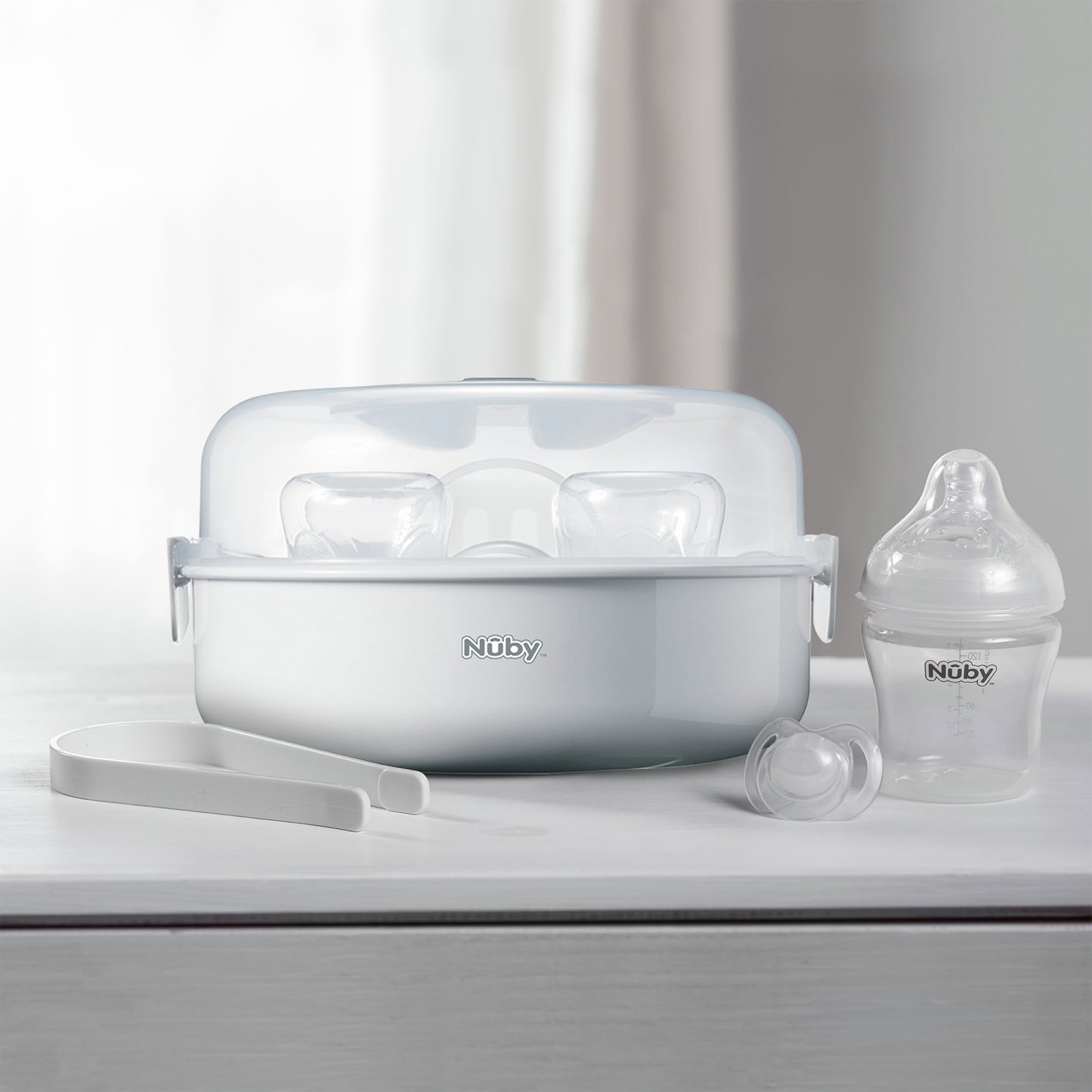 nuby steam steriliser