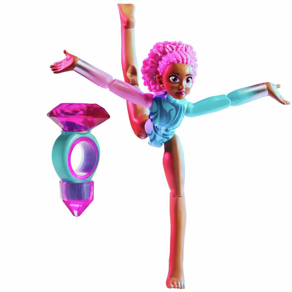 Team Gem Magic Balance Gymnast Doll Amy