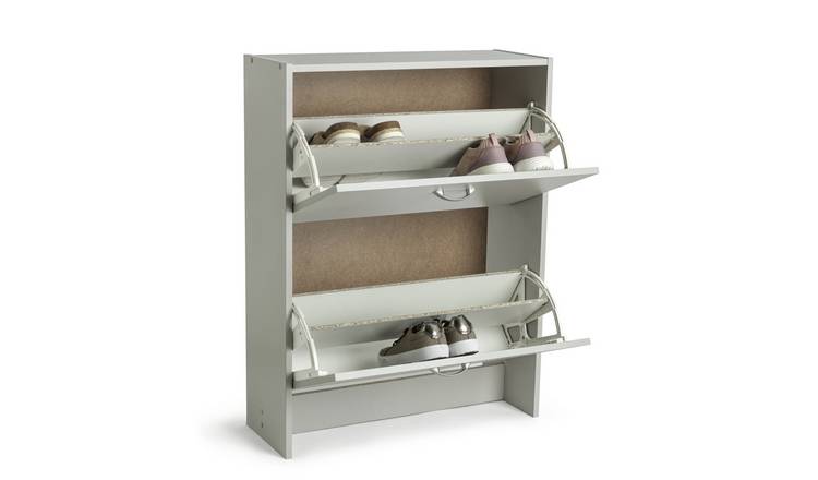 Buy Argos Home Maine Shoe Storage Cabinet Grey Shoe storage