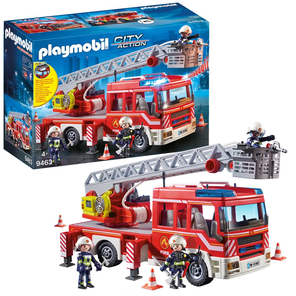 Playmobil 9463 City Life Fire Ladder Unit