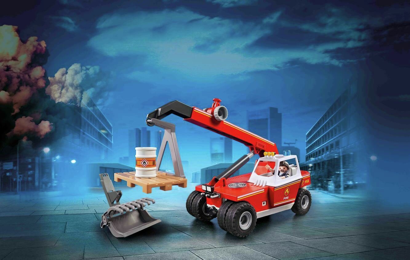 Playmobil 9465 City Action Fire Crane Review