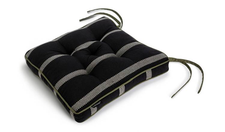 Black on sale seat cushions