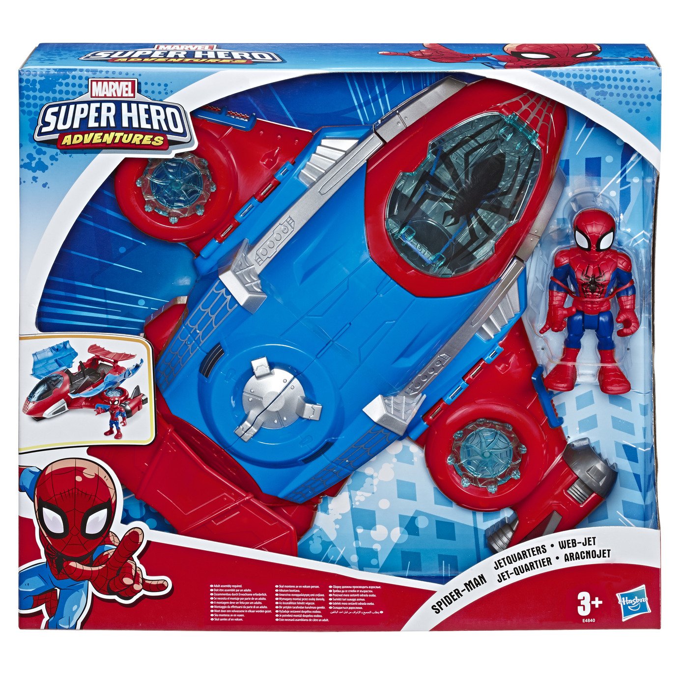 spiderman plane toy