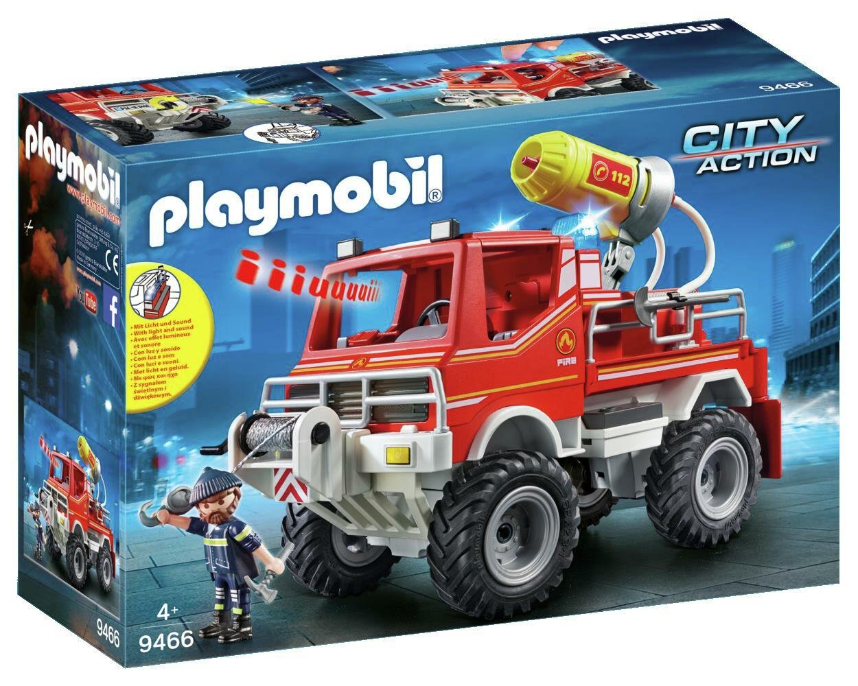 Playmobil 9466 City Action Fire Truck Review