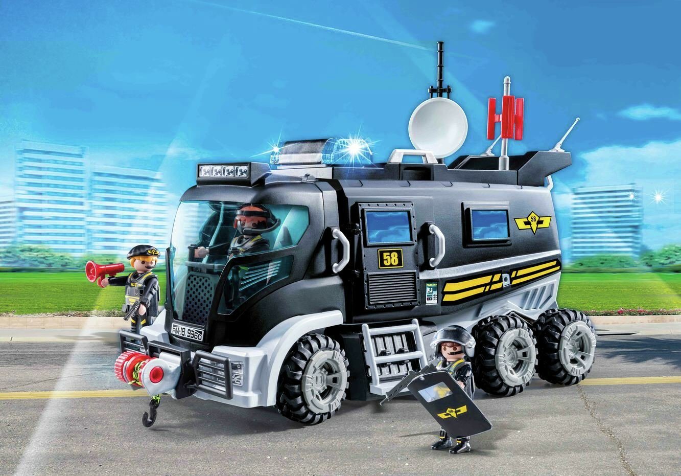 swat truck playmobil