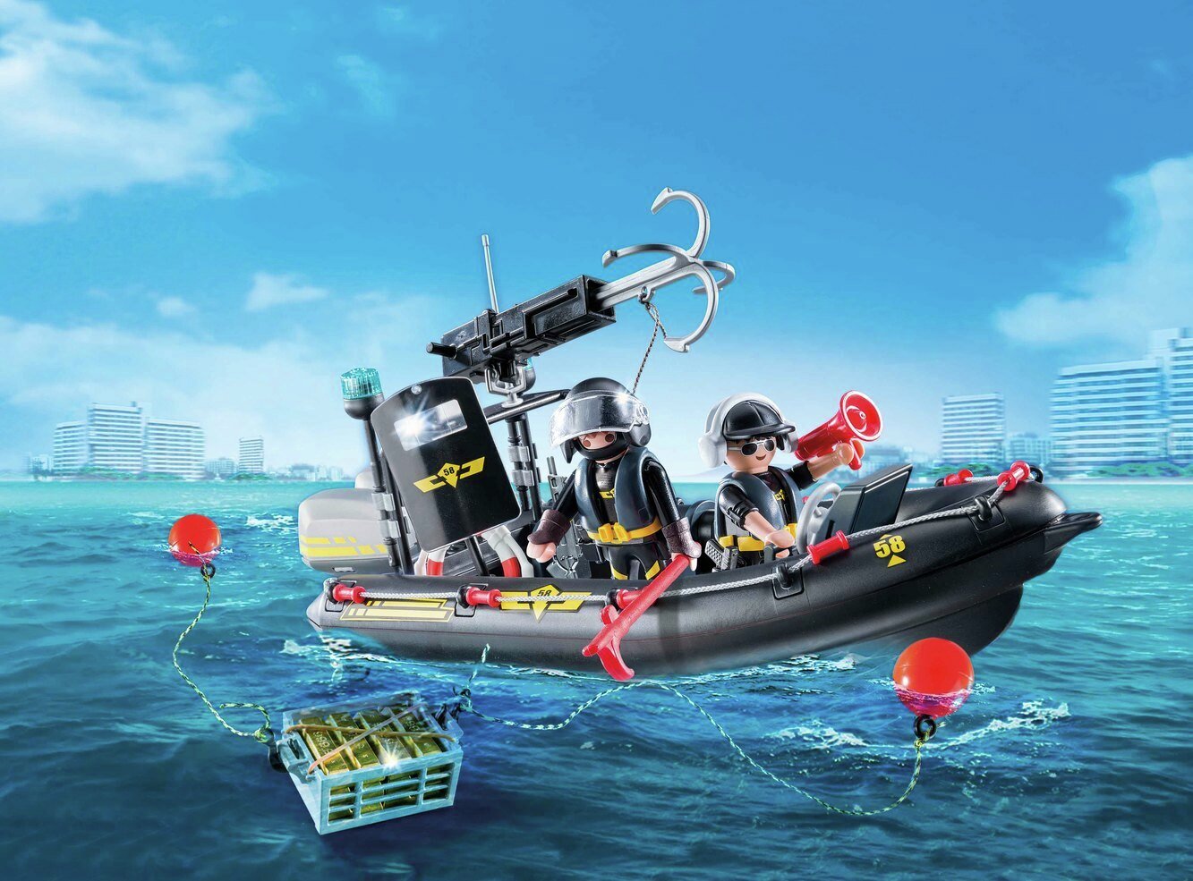 Playmobil 9362 City Action SWAT Boat Review