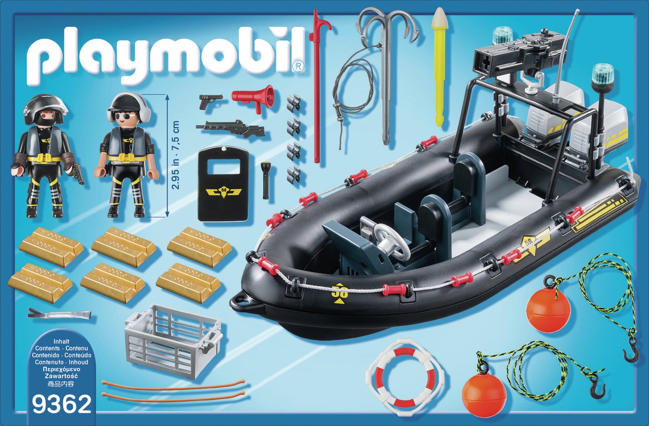 playmobil glass bottom boat argos