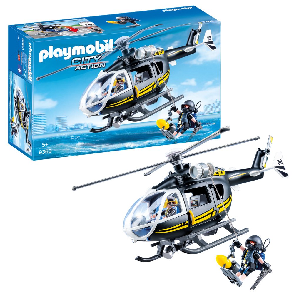 Playmobil 9363 City Action SWAT Helicopter