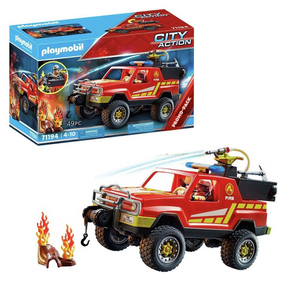 Firefighter 71194 City Action Fire Truck review