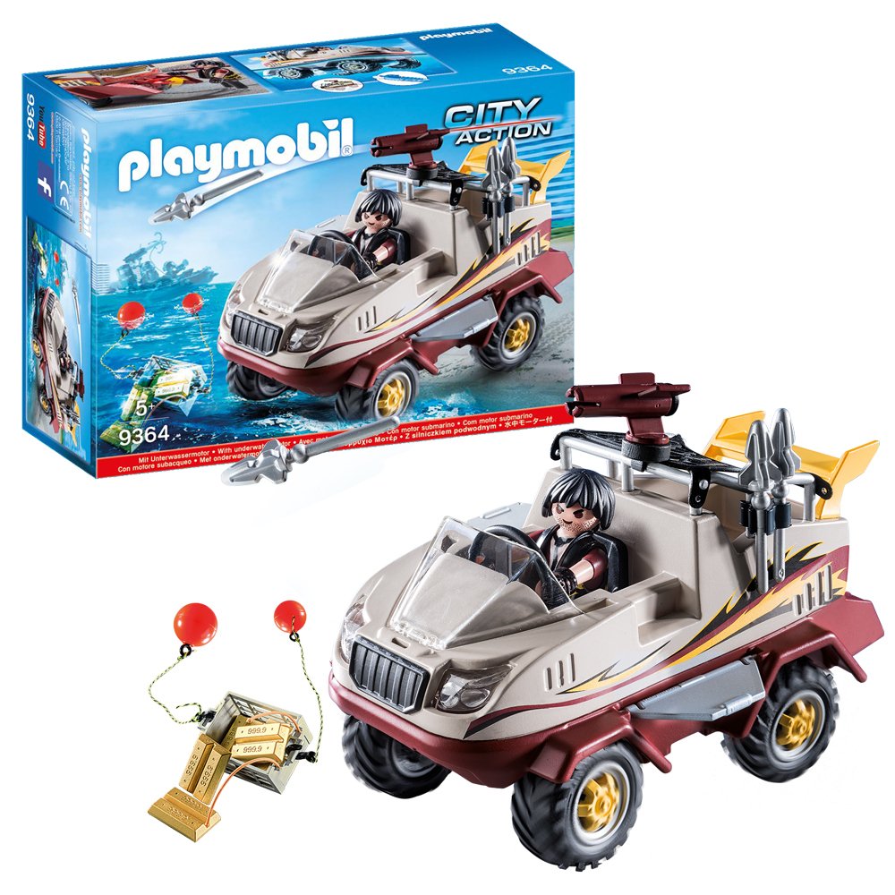 playmobil amphibious vehicle