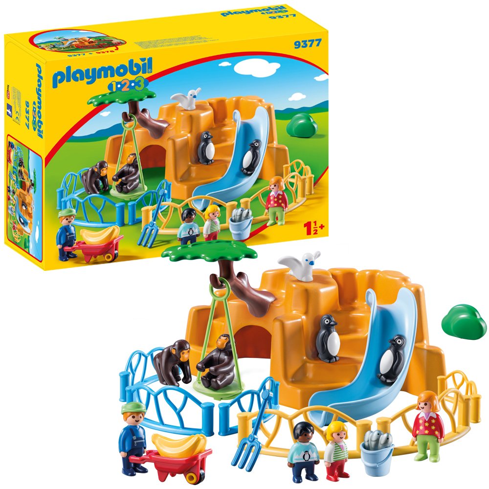 Playmobil 9377 1.2.3. Zoo with Penguin Enclosure