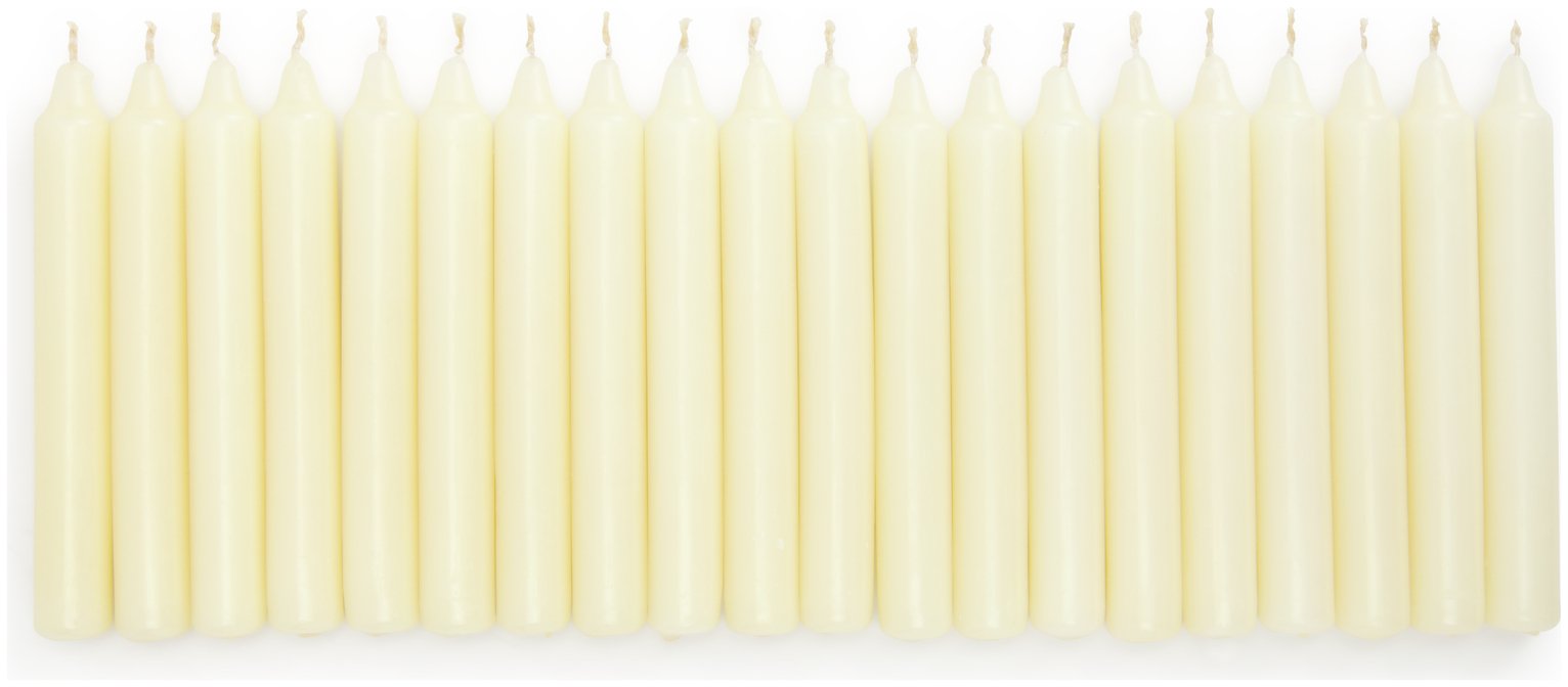 Buy Habitat Unscented Dinner Candles - Pack Of 20 | Candles | Habitat